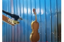 Violin musical instrument with High demand of HDA high speed rotating bell spraying